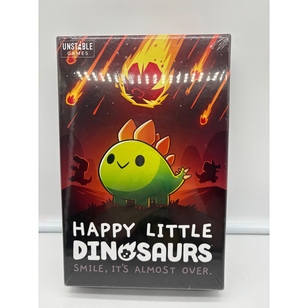 NEW Unstable Games Happy Little Dinosaurs Base Card Board Game Factory Sealed